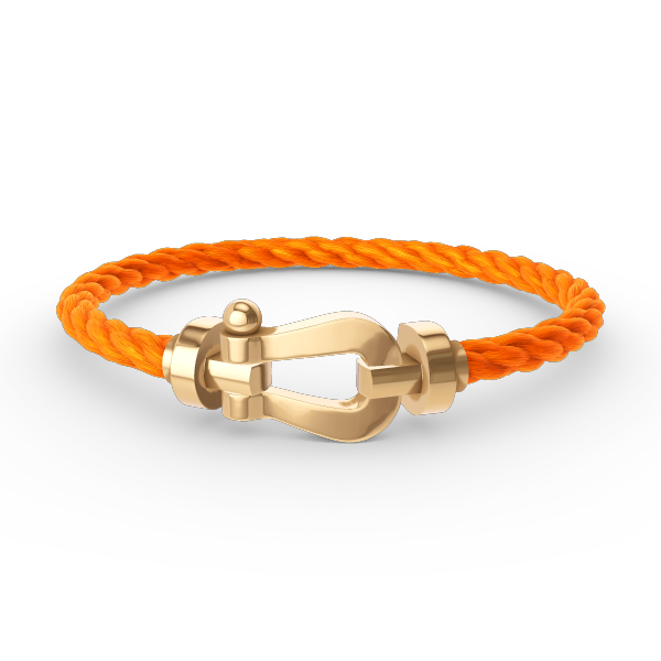 [Royal&Vicky]FORCE LARGE HORSESHOE NO DIAMOND BRACELET GOLD