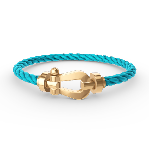 [Royal&Vicky]FORCE LARGE HORSESHOE NO DIAMOND BRACELET GOLD