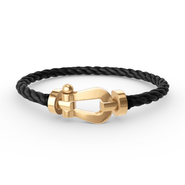 [Royal&Vicky]FORCE LARGE HORSESHOE NO DIAMOND BRACELET GOLD