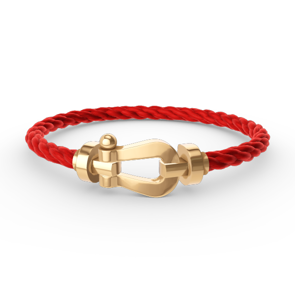 [Royal&Vicky]FORCE LARGE HORSESHOE NO DIAMOND BRACELET GOLD