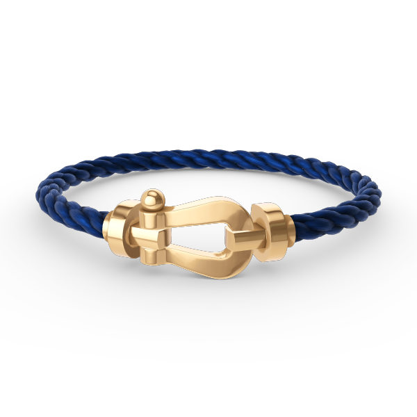 [Royal&Vicky]FORCE LARGE HORSESHOE NO DIAMOND BRACELET GOLD