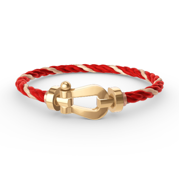 [Royal&Vicky]FORCE LARGE HORSESHOE NO DIAMOND BRACELET GOLD