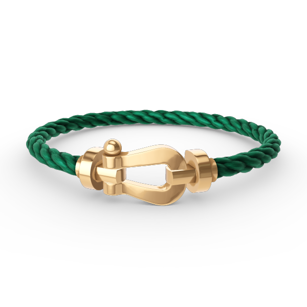 [Royal&Vicky]FORCE LARGE HORSESHOE NO DIAMOND BRACELET GOLD