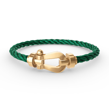 [Royal&Vicky]FORCE LARGE HORSESHOE NO DIAMOND BRACELET GOLD
