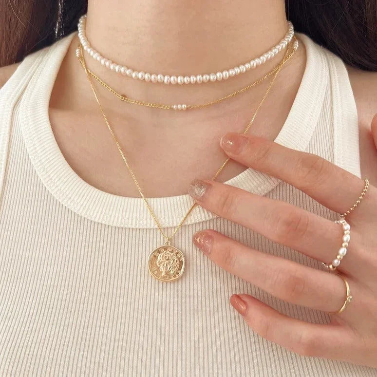 [Royal&Vicky]Fiji Pearl Band Ring