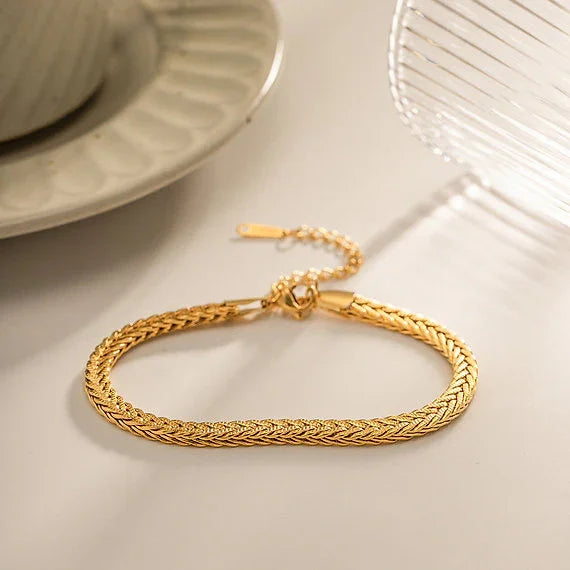 [Royal&Vicky]Debra Gold Bracelet