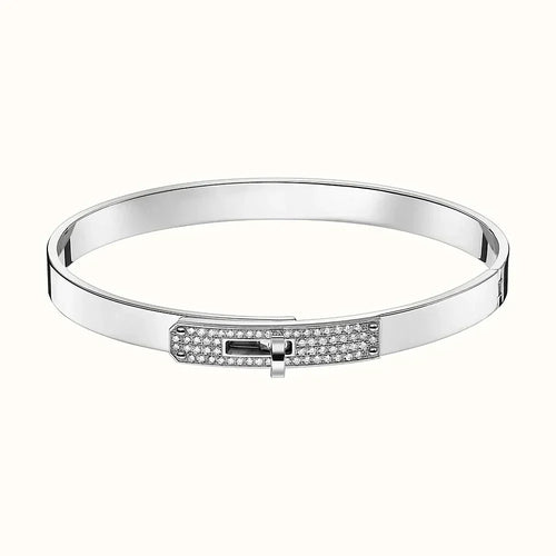[Royal&Vicky]KELLY SILVER DIAMOND BRACELET