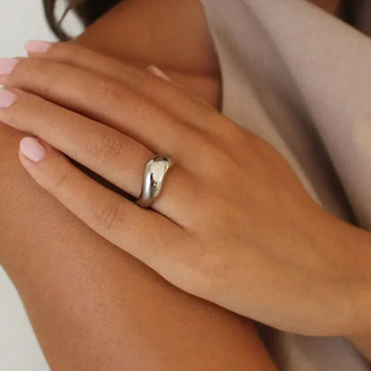 [Royal&Vicky]Lana Formless Gold Ring