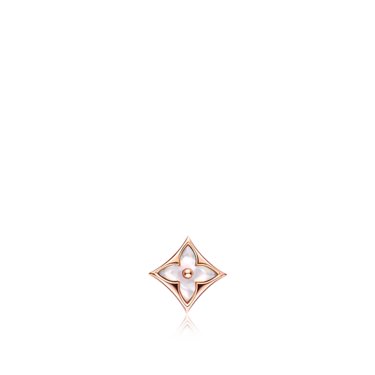 [Royal&Vicky]STAR MOP PINK GOLD EARRINGS