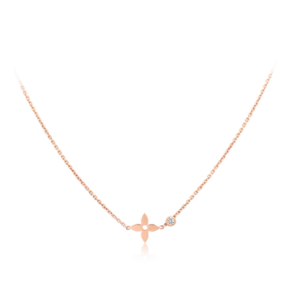 [Royal&Vicky]BLOSSOM PENDANT PINK GOLD AND DIAMOND