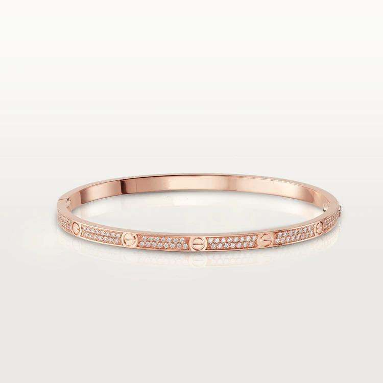 [Royal&Vicky]LOVE BRACELET 3.65MM DIAMOND-PAVED