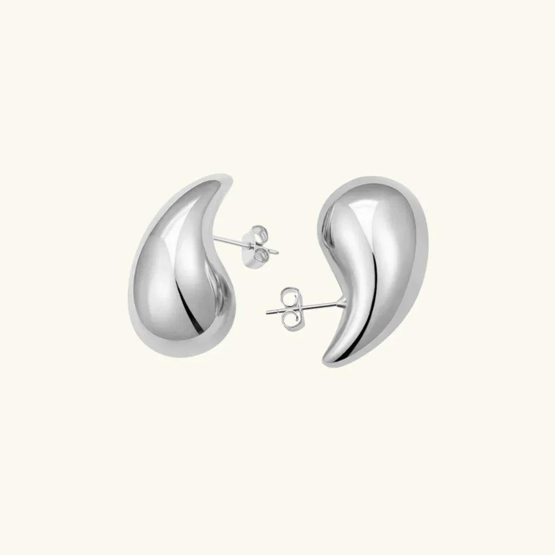[Royal&Vicky]Sandra Teardrop Gold Earrings