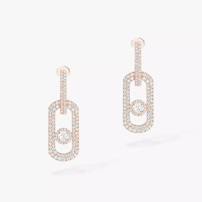 [Royal&Vicky]So Move XL Pave_-Set Diamond Pendant Earrings
