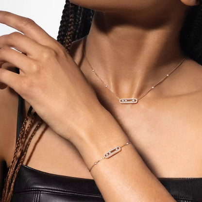 [Royal&Vicky]Pavé Baby Move Diamond Bracelet
