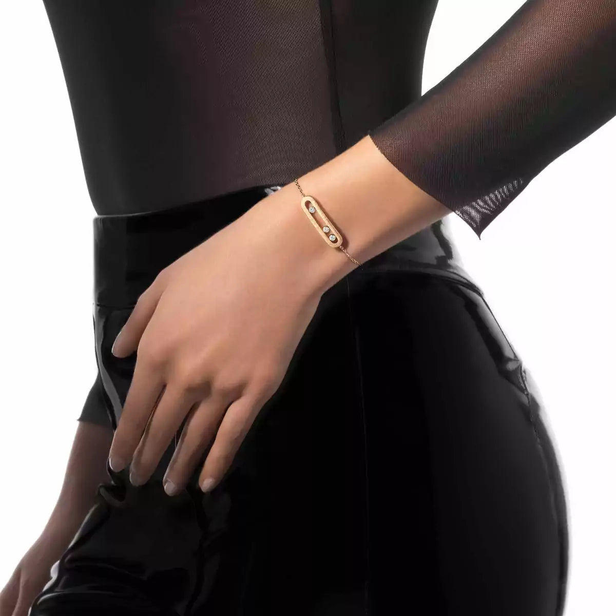 [Royal&Vicky]Move Classique Ciselé bracelet