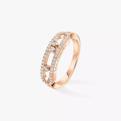 [Royal&Vicky] Baby Move Gold Diamond Pave_ Ring