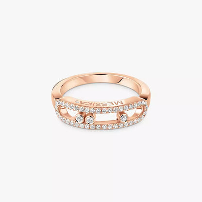 [Royal&Vicky] Baby Move Gold Diamond Pave_ Ring