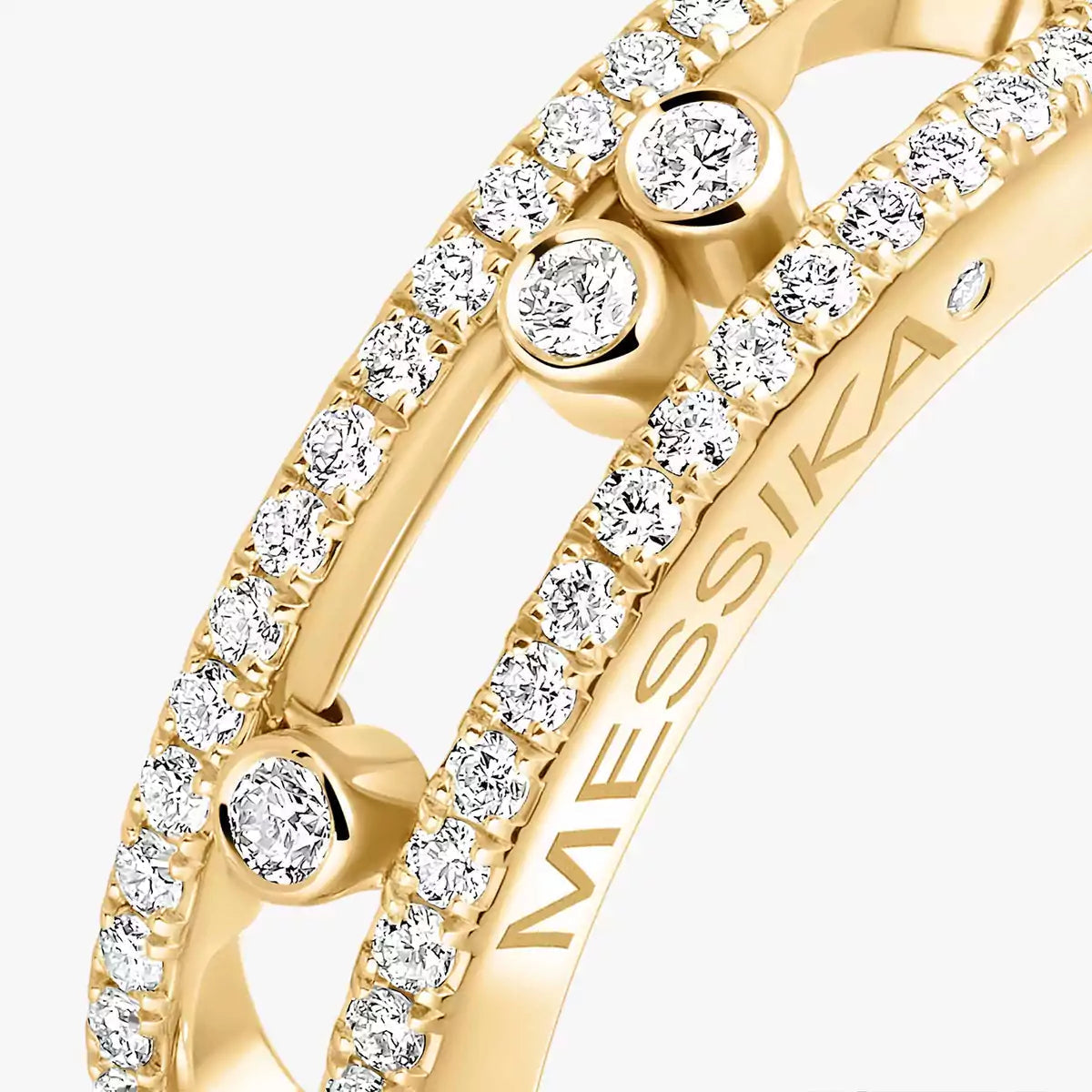 [Royal&Vicky] Baby Move Gold Diamond Pave_ Ring