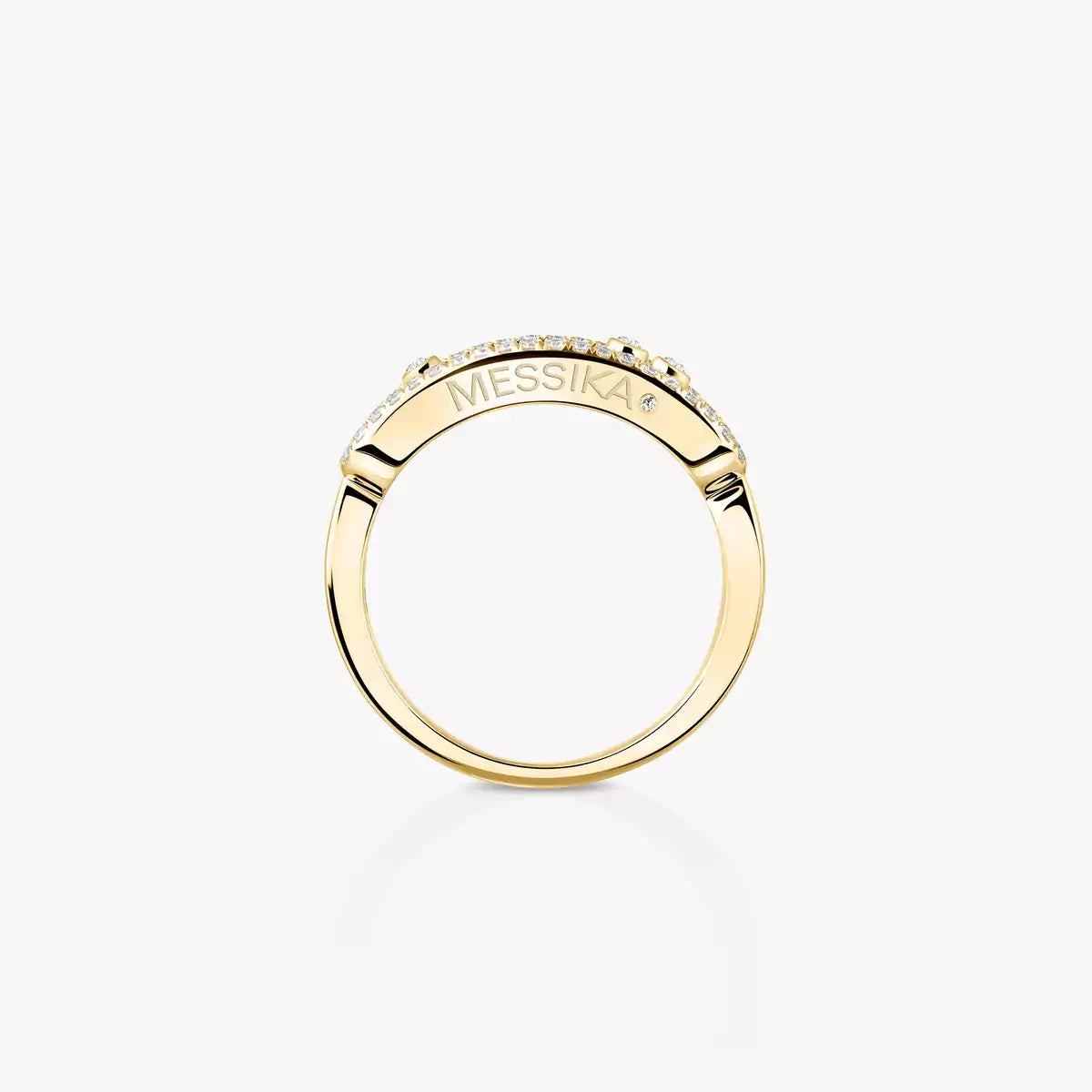[Royal&Vicky] Baby Move Gold Diamond Pave_ Ring
