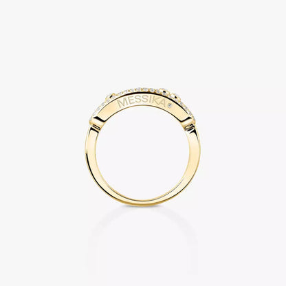 [Royal&Vicky] Baby Move Gold Diamond Pave_ Ring