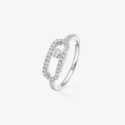 [Royal&Vicky]Move Uno Diamond Ring in Gold