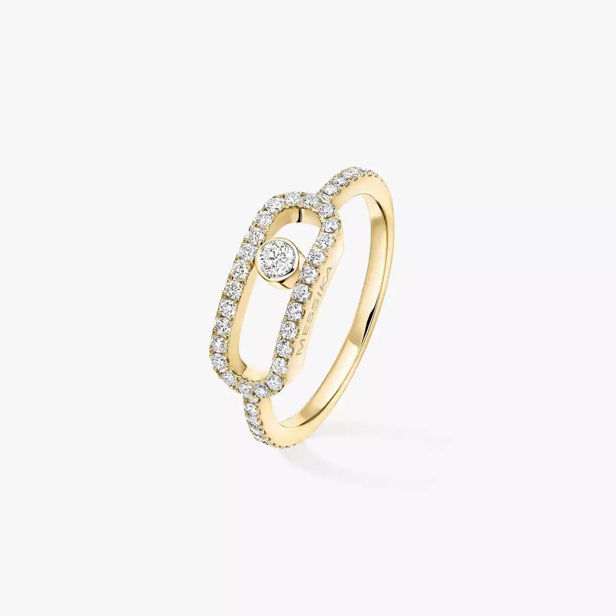[Royal&Vicky]Move Uno Diamond Ring in Gold