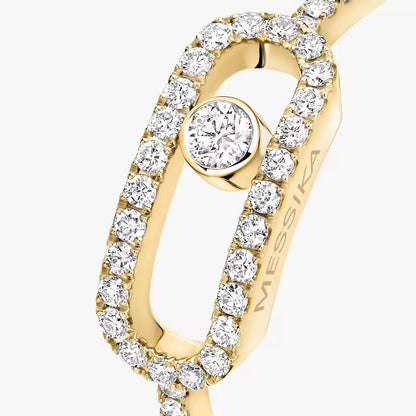 [Royal&Vicky]Move Uno Diamond Ring in Gold