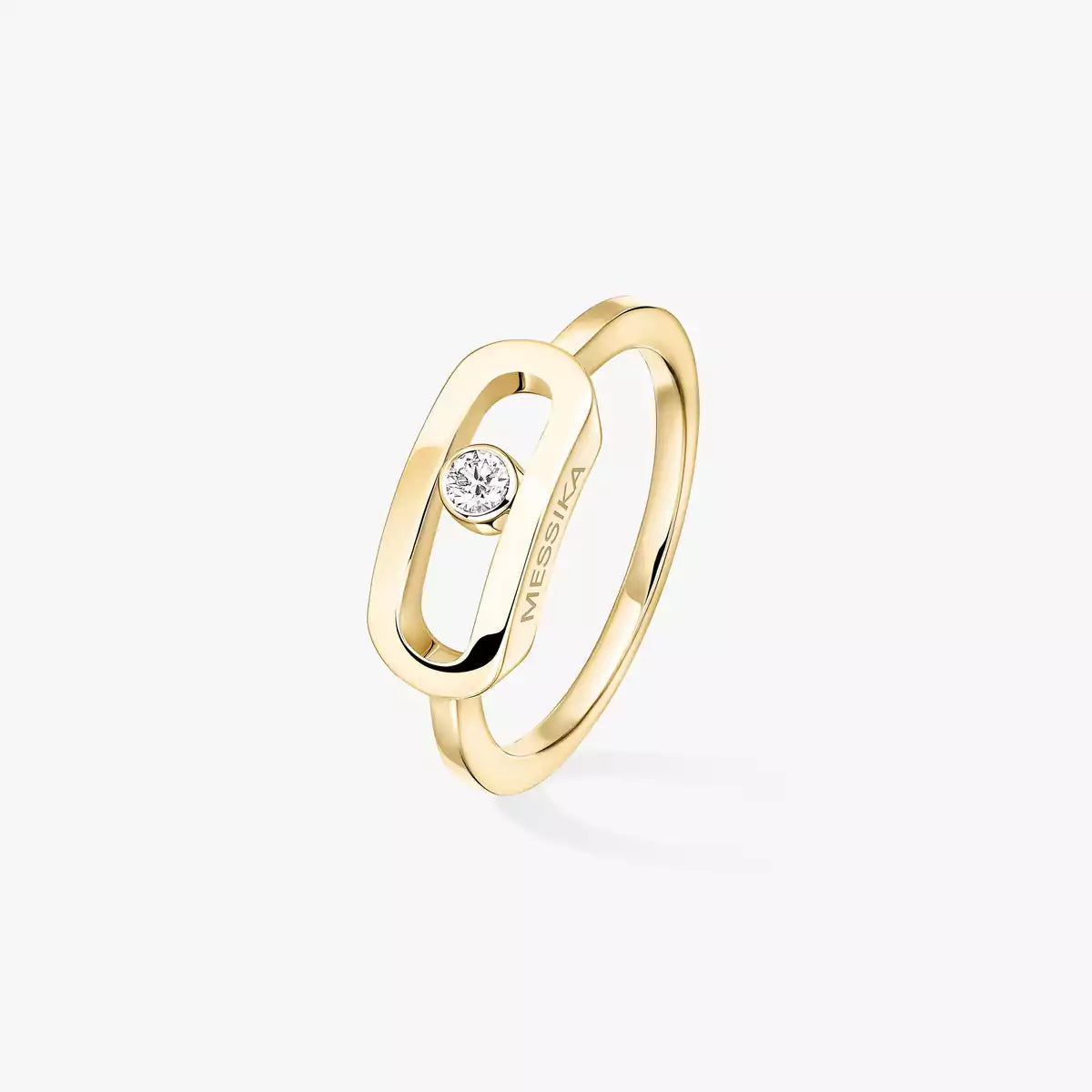 [Royal&Vicky]Move Uno Diamond Ring in Gold