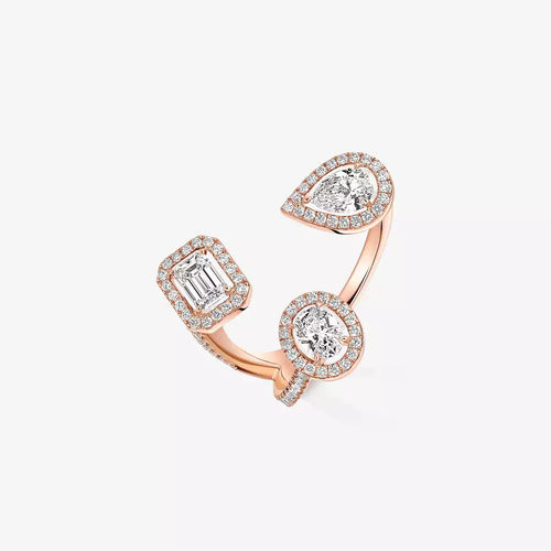 [Royal&Vicky]  Diamond Ring 0,25ct My Twin Trilogy