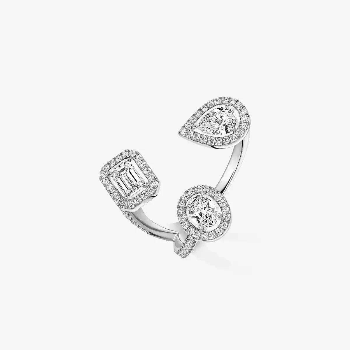 [Royal&Vicky]  Diamond Ring 0,25ct My Twin Trilogy