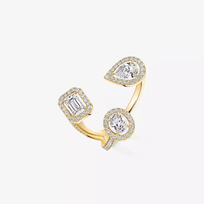 [Royal&Vicky]  Diamond Ring 0,25ct My Twin Trilogy
