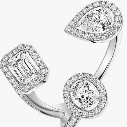 [Royal&Vicky]  Diamond Ring 0,25ct My Twin Trilogy