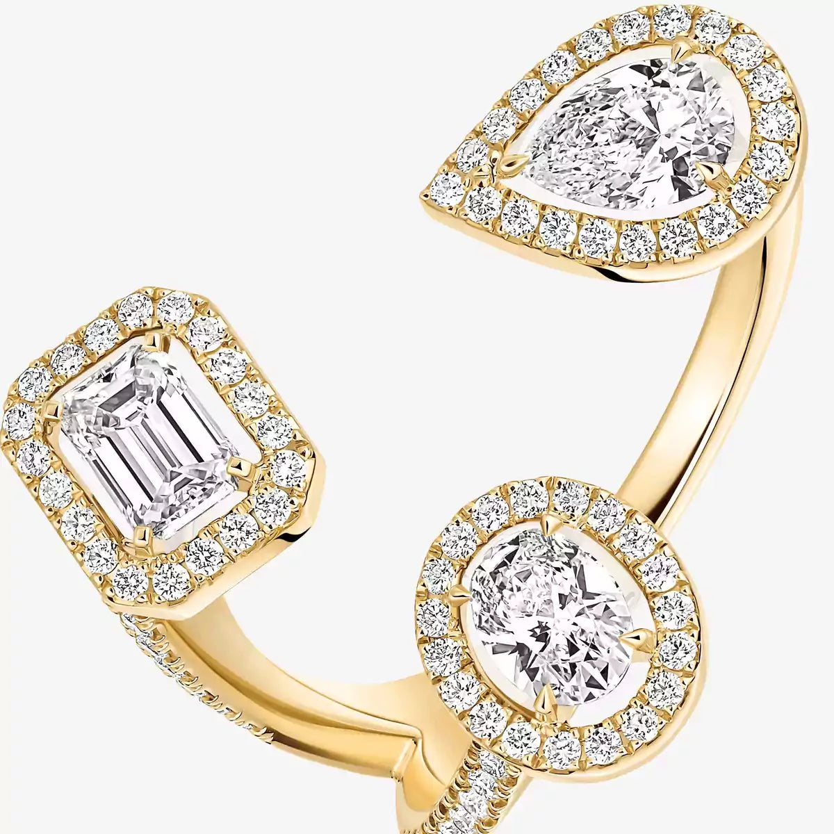 [Royal&Vicky]  Diamond Ring 0,25ct My Twin Trilogy