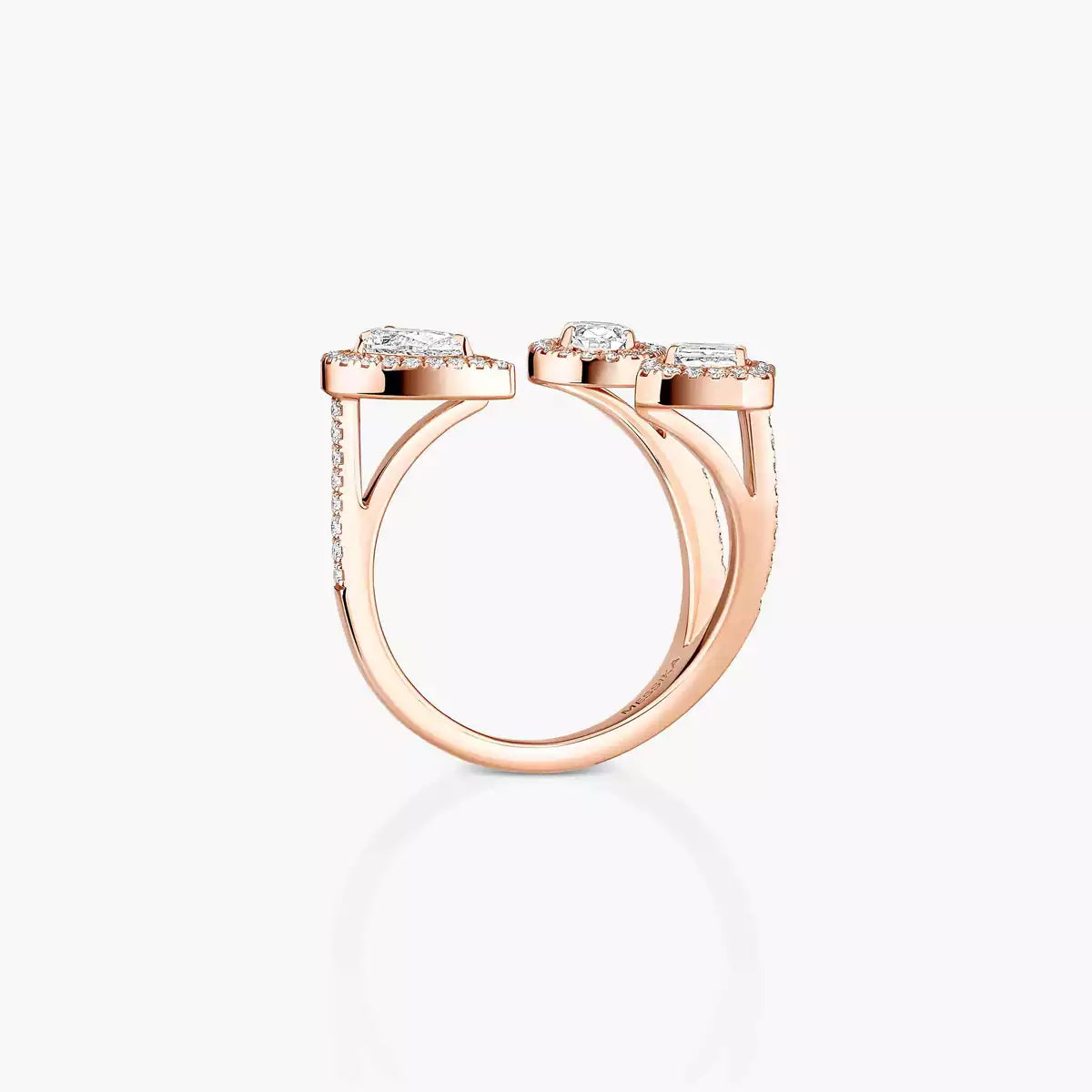 [Royal&Vicky]  Diamond Ring 0,25ct My Twin Trilogy