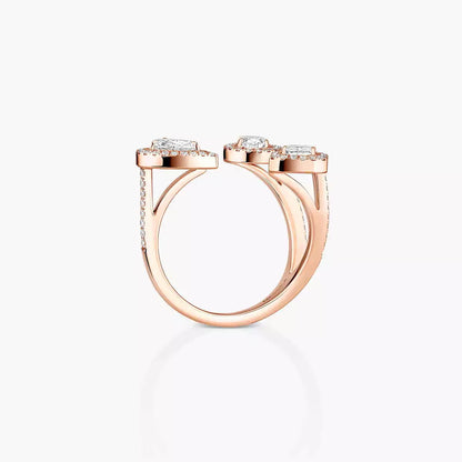 [Royal&Vicky]  Diamond Ring 0,25ct My Twin Trilogy