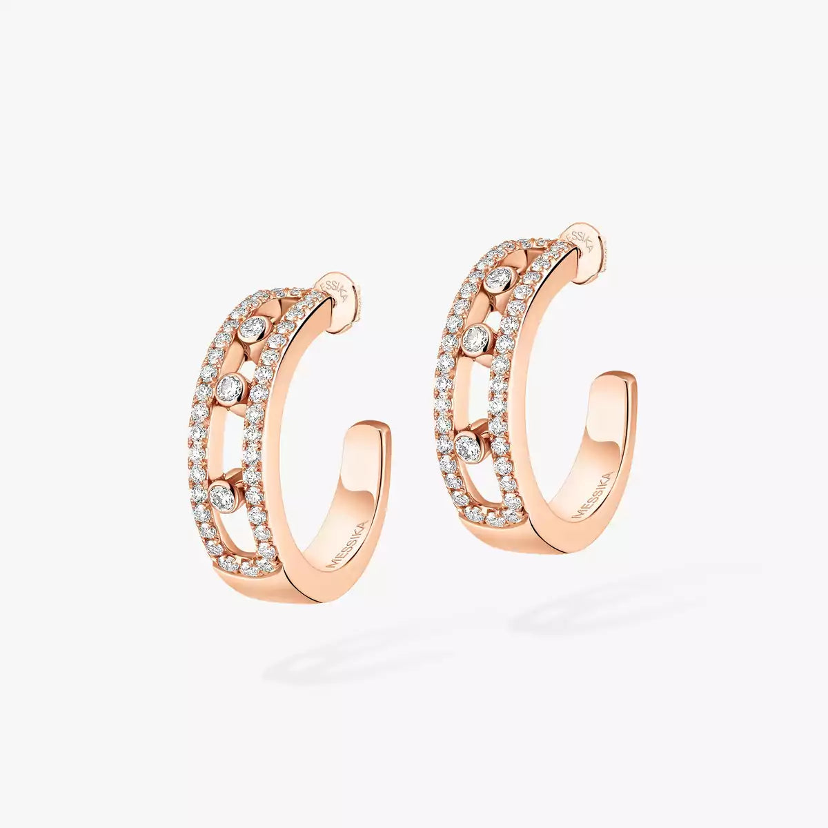 [Royal&Vicky]Diamond Pave_ Hoop Earrings Move