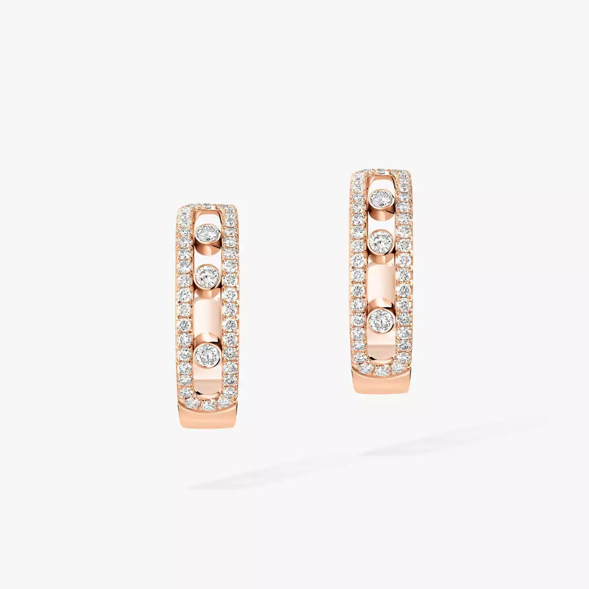 [Royal&Vicky]Diamond Pave_ Hoop Earrings Move