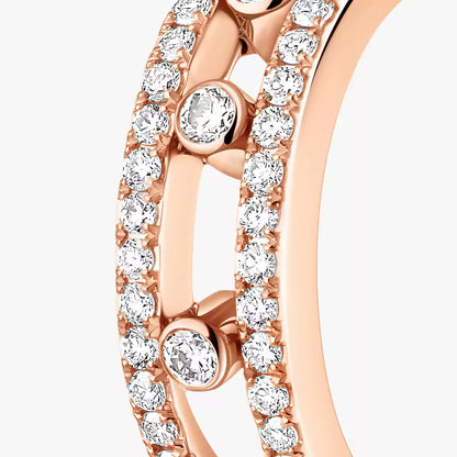 [Royal&Vicky]Diamond Pave_ Hoop Earrings Move