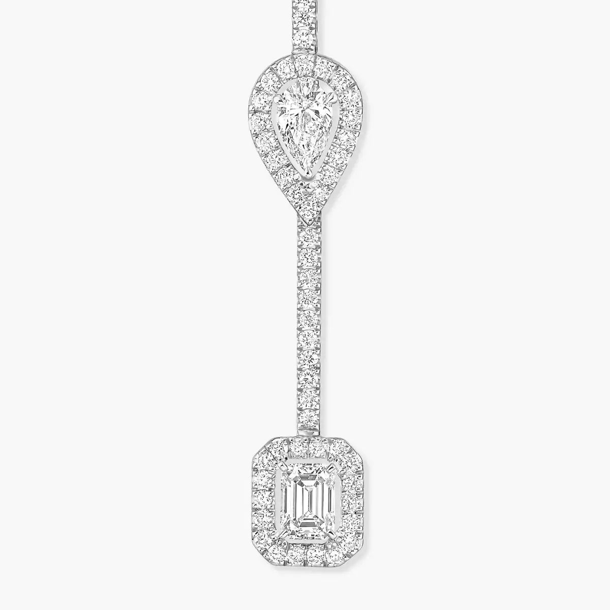 [Royal&Vicky]Diamond Drop Earrings My Twin