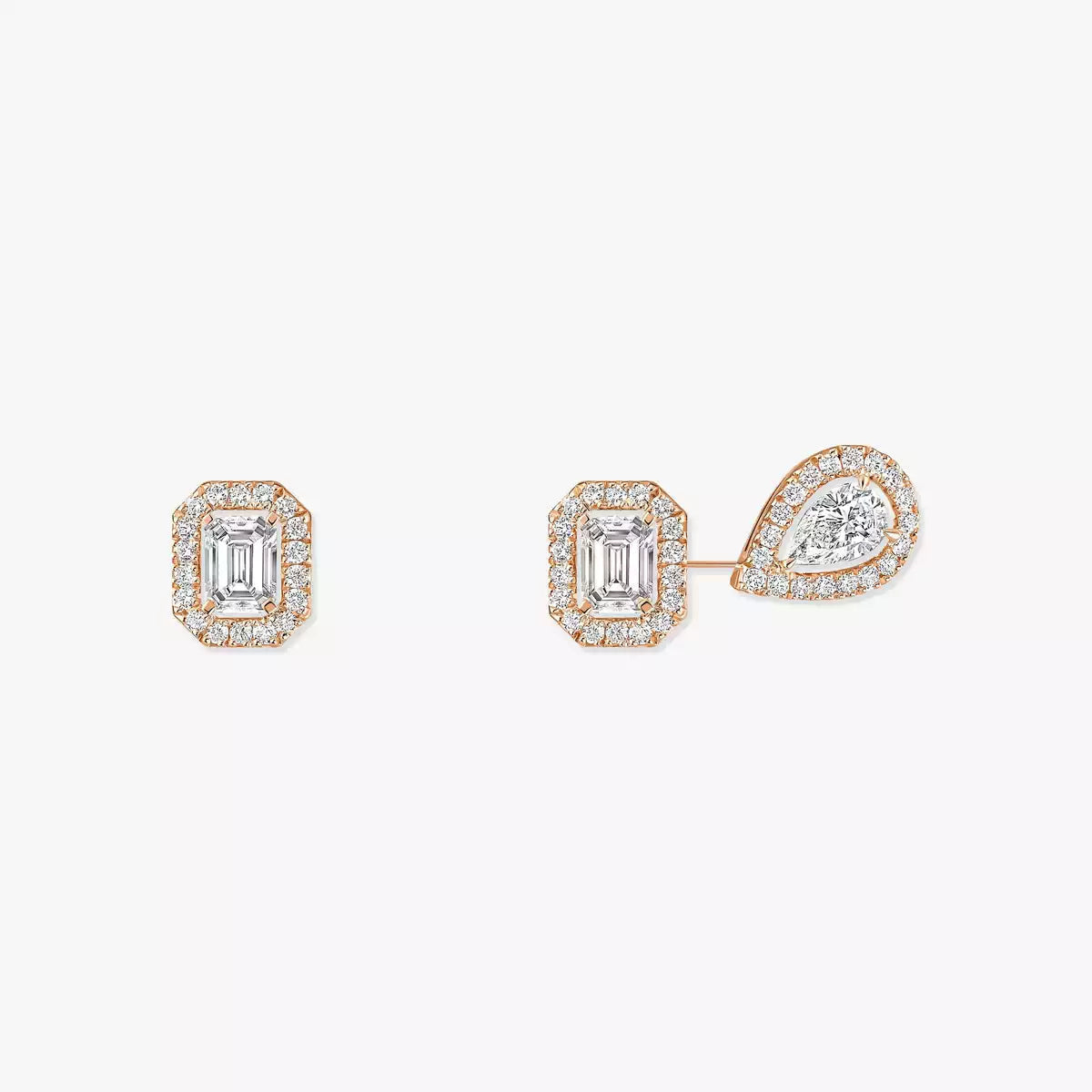 [Royal&Vicky]Diamond Earrings 0,10ct My Twin 1+2