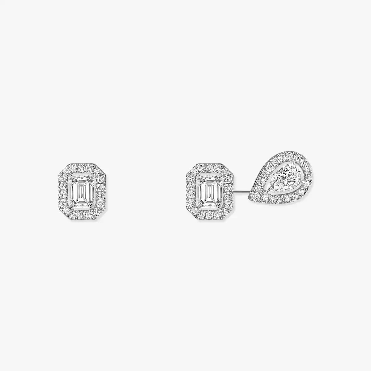 [Royal&Vicky]Diamond Earrings 0,10ct My Twin 1+2