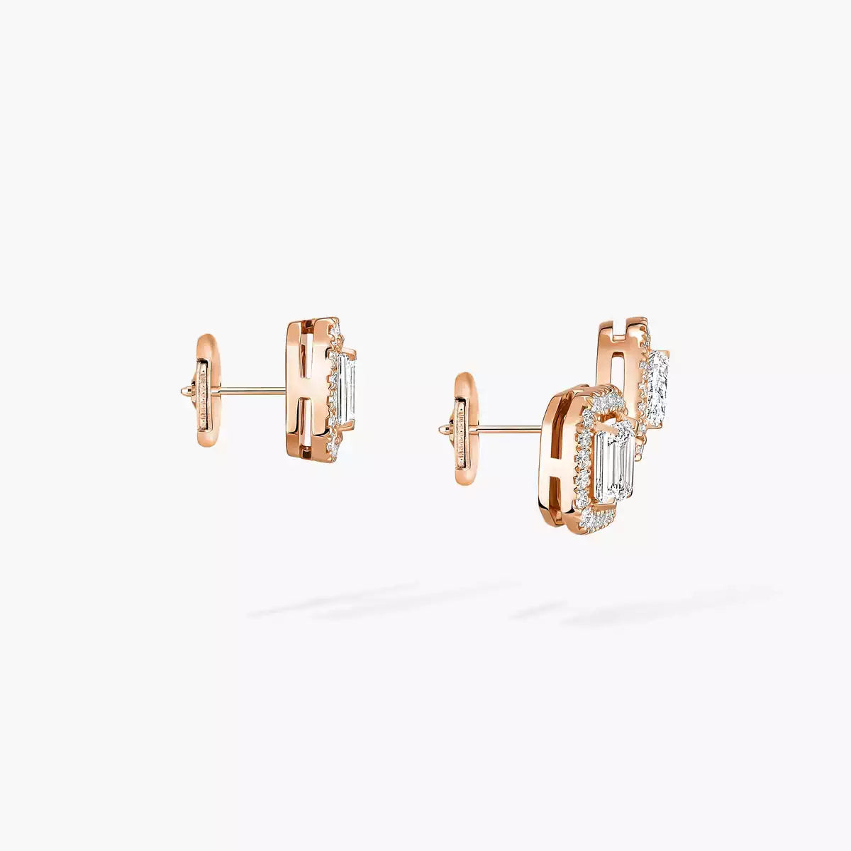 [Royal&Vicky]Diamond Earrings 0,10ct My Twin 1+2