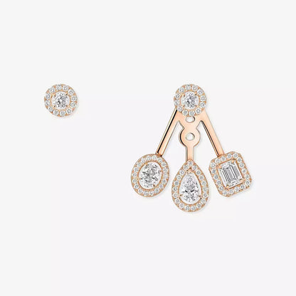 [Royal&Vicky] My Twin Trio  Diamond Earrings