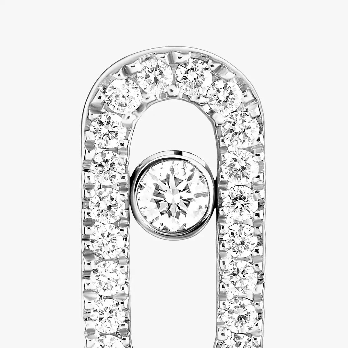 [Royal&Vicky]Move Uno Diamond Earrings
