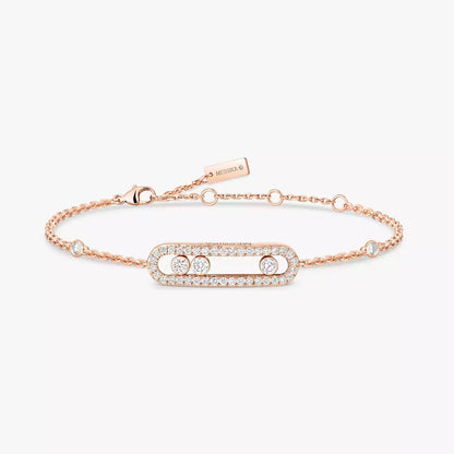 [Royal&Vicky]Pavé Baby Move Diamond Bracelet