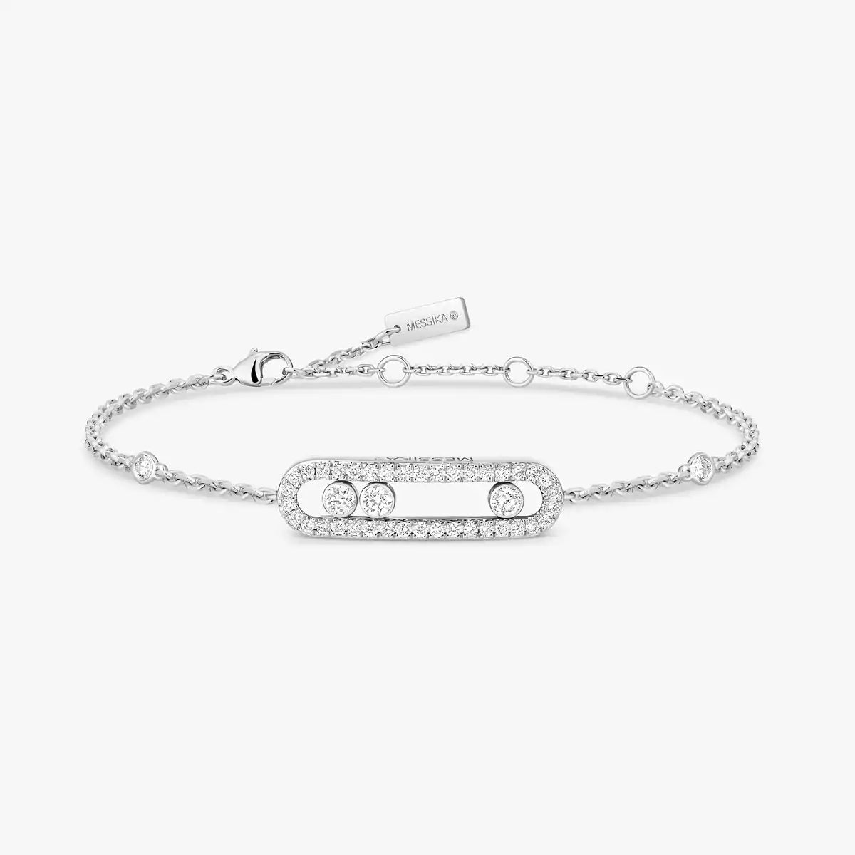 [Royal&Vicky]Pavé Baby Move Diamond Bracelet