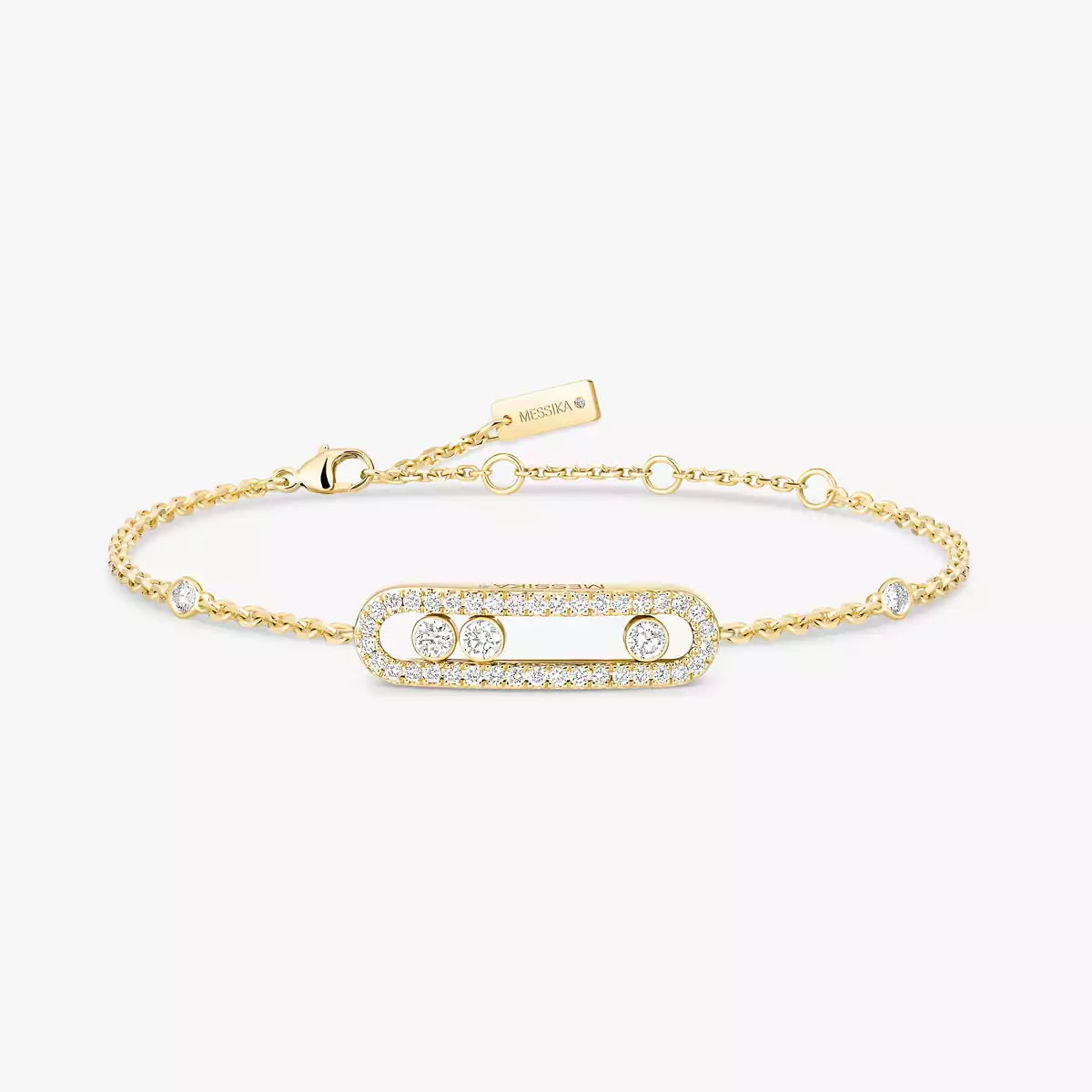 [Royal&Vicky]Pavé Baby Move Diamond Bracelet