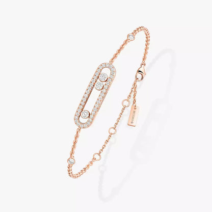 [Royal&Vicky]Pavé Baby Move Diamond Bracelet