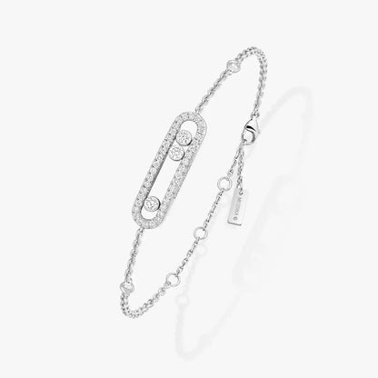 [Royal&Vicky]Pavé Baby Move Diamond Bracelet