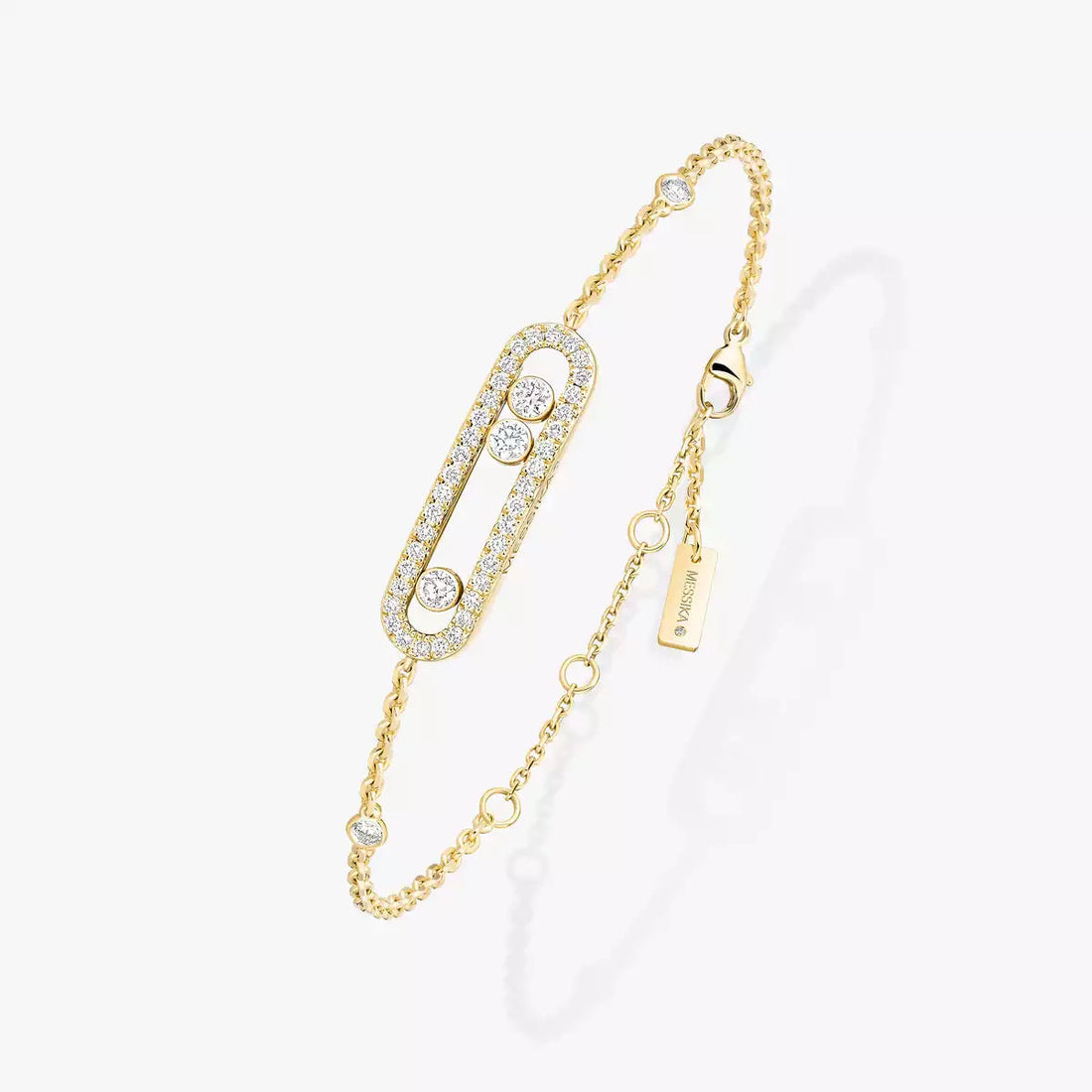 [Royal&Vicky]Pavé Baby Move Diamond Bracelet